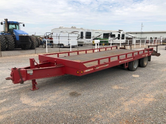 INTERSTATE 102" X 20' FLATBED TRAILER,