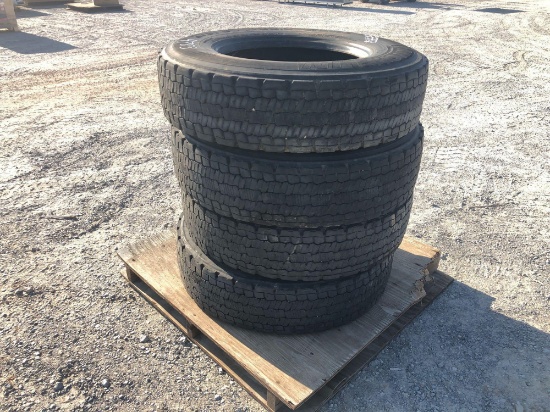 MICHELIN 275/80 R 22.5 5 BAR DRIVER TIRES