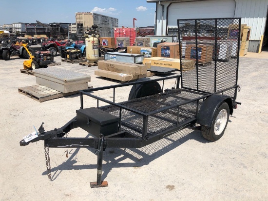 4 1/2' x 8' LAWN MOWER TRAILER