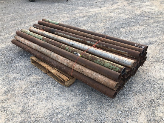 4" X 8' PIPE POST ***SOLD TIMES THE MONEY***