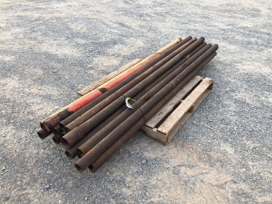 3" X 8' PIPE POST ***SOLD TIMES THE MONEY***