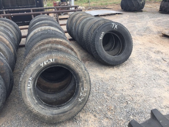 275 X 70R 22.5 LOW PRO TIRES