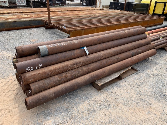5 1/2" X 8' - 9' MIXED PIPE