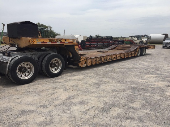 1997 TRAIL KING 48' X 102" EQUIPMENT TRAILER
