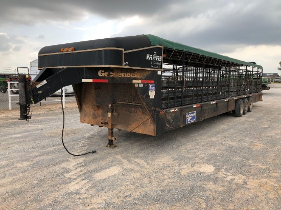 2007 GOOSENECK 36' X 7' 6" TRAILER,