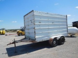 SHOPBUILT 6' X 13' ENCLOSED TRAILER