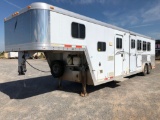 2002 FEATHERLITE 4 HORSE TRAILER