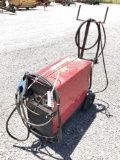LINCOLN WIREMATIC 255 WELDER W/ LEADS W/LEADS
