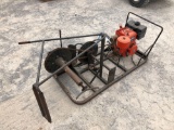 E-Z ROLL WIRE ROLLER W/ 8 HP BRIGGS & STRATTON ENGINE