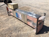 TMG 10,000 LB. HD AUTO LIFT, 2 POST BASE PLATE, UNUSED