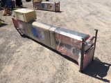 TMG 10,000 LB. HD AUTO LIFT, 2 POST BASE PLATE, UNUSED