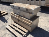 (2) ALUMN. TOOL BOXES