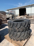 TITIAN HI TRACTION LUG 16:9 X 24 8 PLY TUBELESS TIRES ***SOLD TIMES THE MONEY***