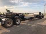 2013 TRAIL EZE 50' X 102' COMBINE TRAILER, HYD. DETACH,