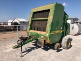 JD 567 ROUND BALER, TWIN & NET,