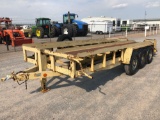 SHOPBUILT...26' GN BACKHOE TRAILER