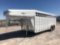 2015 TRAVALONG 20' STOCK TRAILER, RUBBER CLEATED