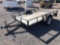 2002 J & J UTILITY 6' X 10' TRAILER, SINGLE AXLE, BP,