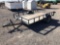 SHOPBUILT 6' X 10' TRAILER, SINGLE AXLE, BP,