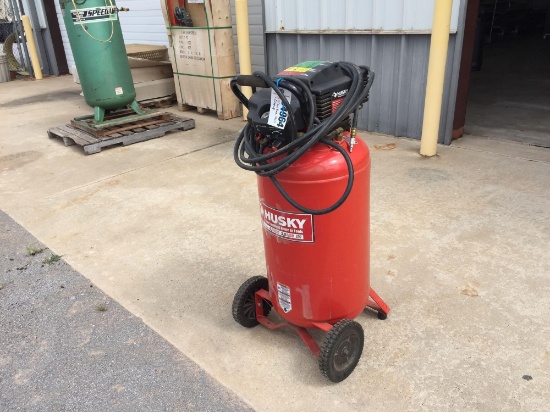 HUSKY 25 GAL. AIR COMPRESSOR, 5.2HP