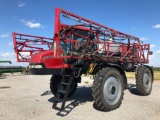 2011 CASE IH 3330 PATRIOT SPRAYER, 1,000 GAL. SS TANK,