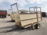 SHOPBUILT CATTLE LOADING CHUTE, 42