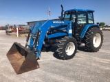 2003 NEW HOLLAND TS110 TRACTOR, 110HP,