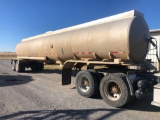 1984 VIM TANKER TRAILER, 8820 GAL. CAPACITY,