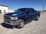 2010 DODGE 2500 PICKUP, 4X4, 5.7 HEMI, AUTO,