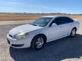 2011 CHEVY IMPALA LT CAR, V6, AUTO,