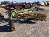 JD 660 LH SIDE DELIVERY RAKE, GROUND DRIVE