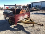 PICKUP BED TRAILER W/250 GAL. FUEL TANK, 15 GPM,