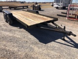 SHOPBUILT 18' UTILITY TRAILER, BP, TA