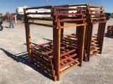 NESTTAINER STACKABLE PALLET RACKS, 4' X 4',