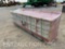 10' METAL WORK BENCH W/20 STAINLESS STEEL DRAWERS,