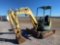 YANMAR...1I027...MINI EXCAVATOR, SWING BOOM,