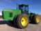 1993 JD 8770 TRACTOR, 4WD, 24 SPD., BAREBACK,