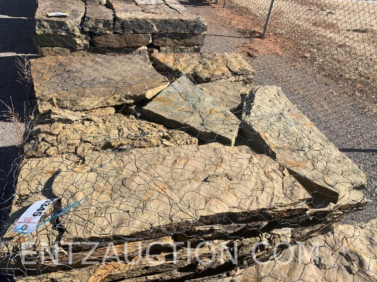 PALLET OF OKLAHOMA FLAGSTONE ROCK