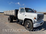 1987 CHEV. C-50 TRUCK, 350, GAS, 4/2 SPD.,