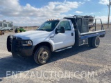 2003 FORD F450 BRUSH PUMPER, V10, 6 SPD.