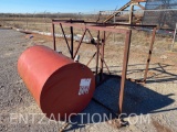 300 GAL. STEEL FUEL TANK W/STAND