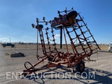 AC 30' FIELD CULTIVATOR, SHOPBUILT HARROWS