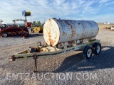 1,000 GAL. WATER TANK ON TA BP TRAILER