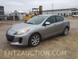 2012 MAZDA 3 CAR, 4 CYL. GAS ENGINE, AUTO,