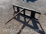 SKID STEER HAY FORK