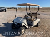 2007 EZ GO GOLF CART, GAS W/HEAD LIGHTS &