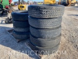 22.5 TRAILER TIRES VARIOUS SIZES ***SOLD TIMES