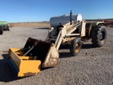 CASE 360 TRACTOR, 3PT, PTO, W/CASE LOADER