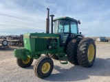 1985 JD 4450 TRACTOR, C&A, 3PT, PTO, TRIPLE