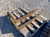 SET OF PALLET FORKS FOR TELEHANDLER